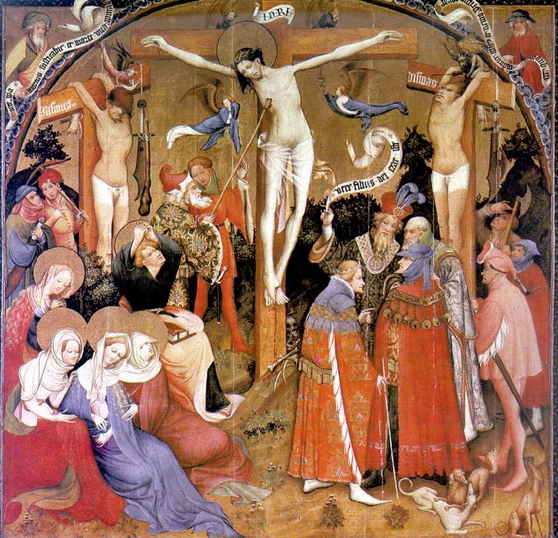 KONRAD von Soest The Crucifixion dg oil painting image